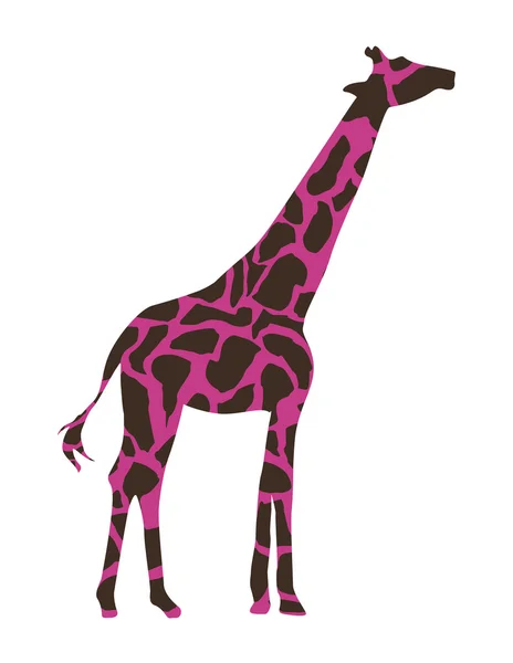 Diseño de jirafa — Vector de stock