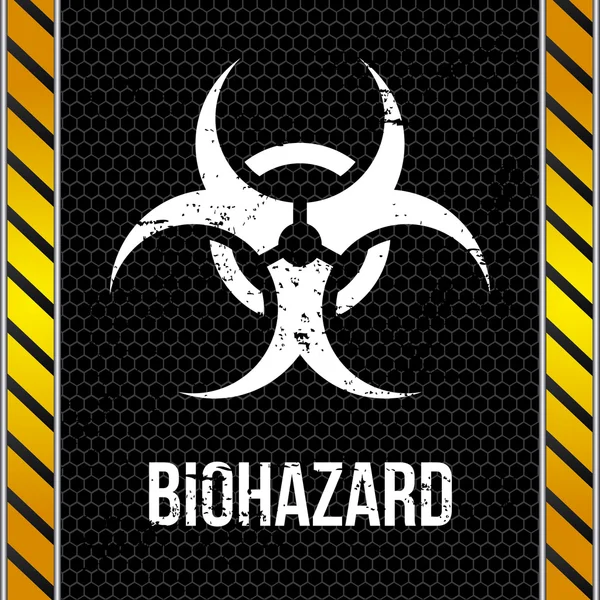 Projekt biohazard — Wektor stockowy