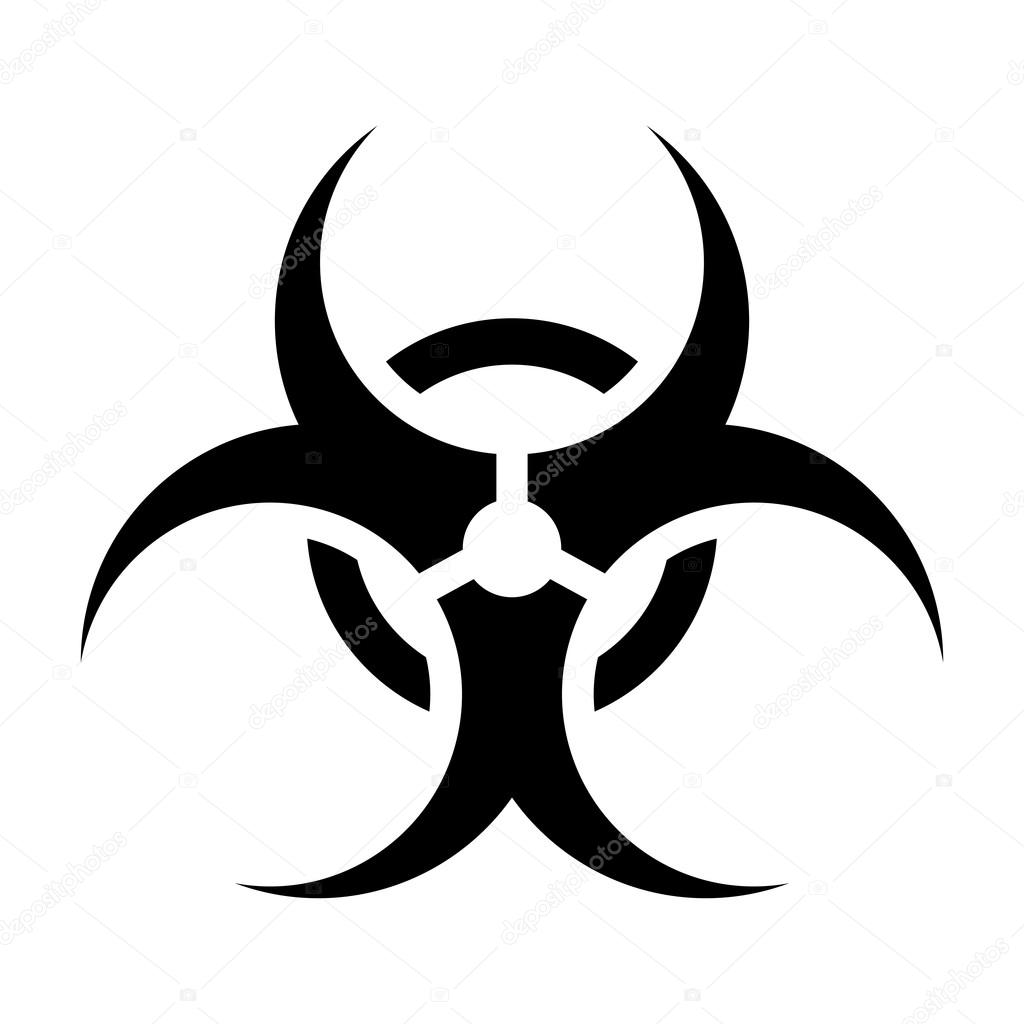 Biohazard icon Stock Vector Image by ©yupiramos #27137305