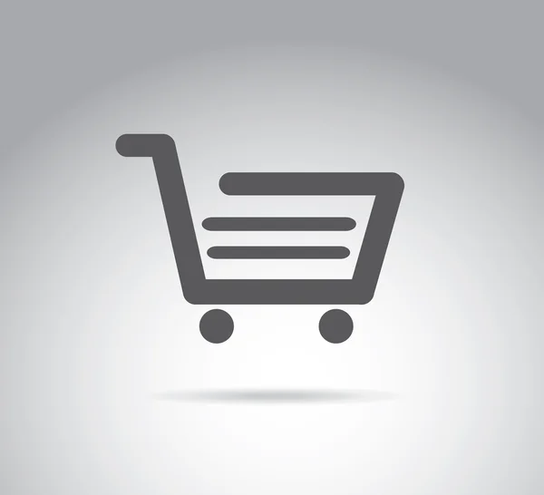 Shopping cart design — Stock Vector