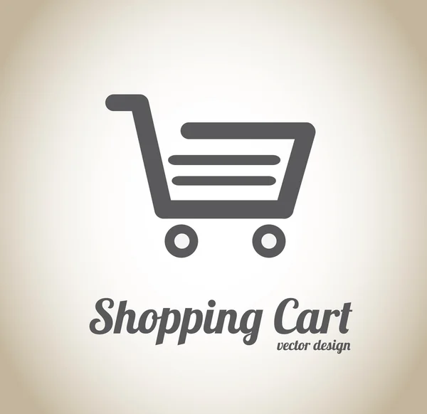 Carrito de compras — Vector de stock