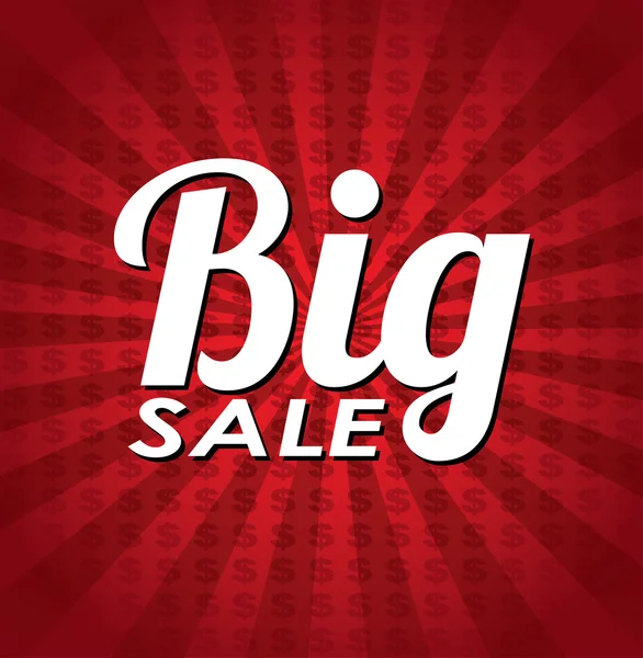 Big sale — Stock Vector