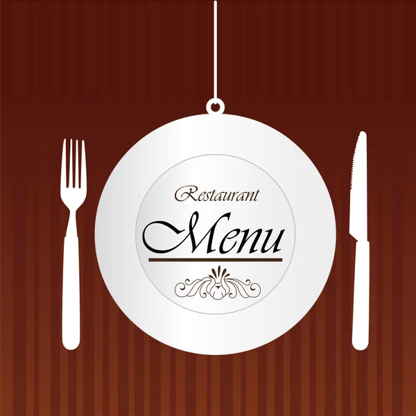 Menu — Stock Vector