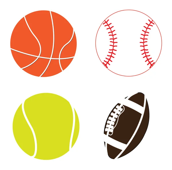 Sport ballen — Stockvector