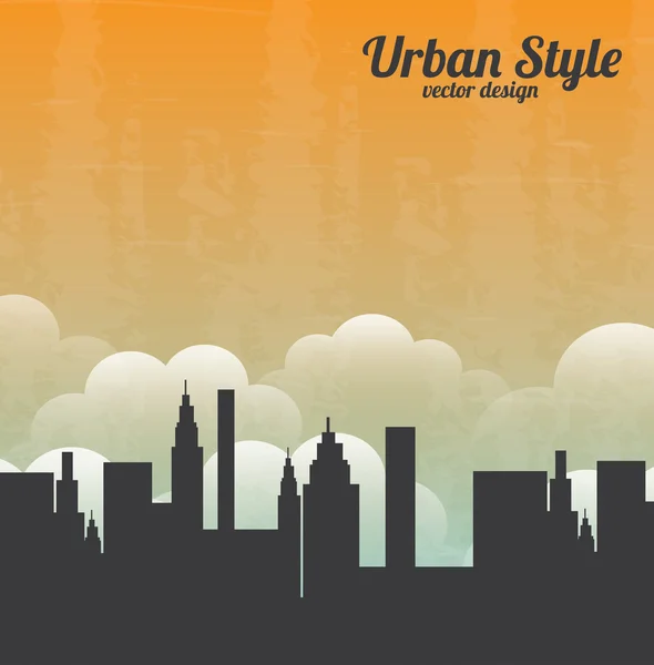 Urban style — Stock Vector
