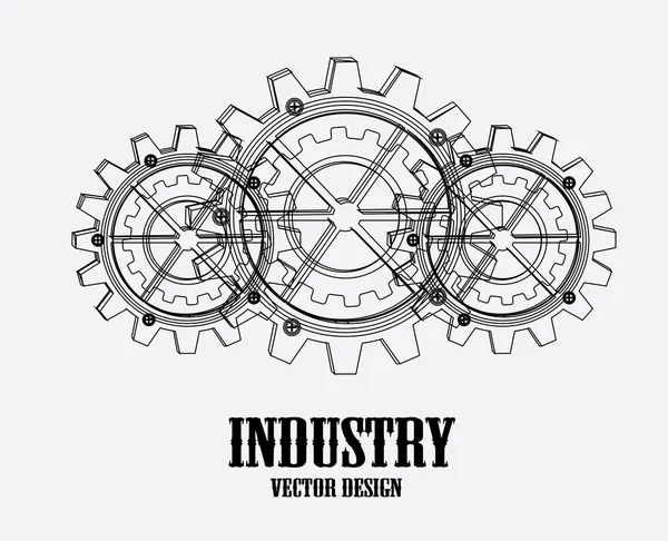 Ipari tervezés — Stock Vector