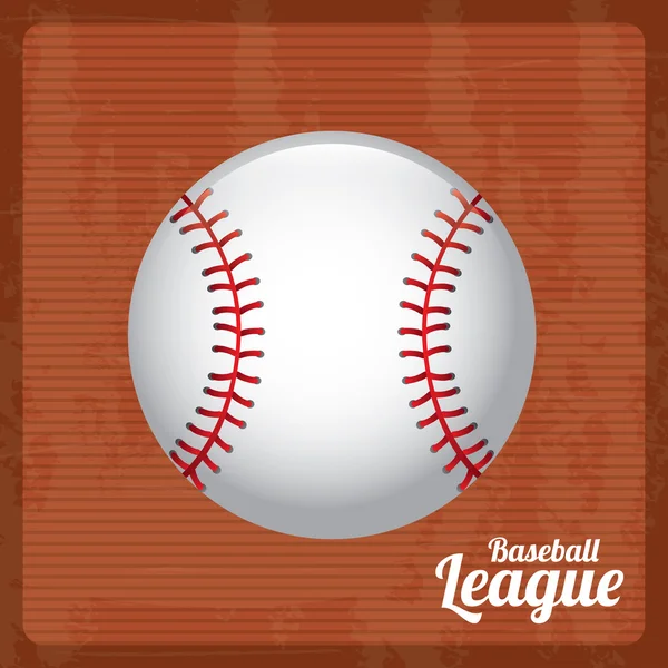 Liga de béisbol — Vector de stock