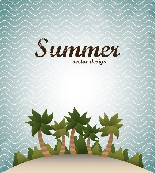 Summer — Stock Vector