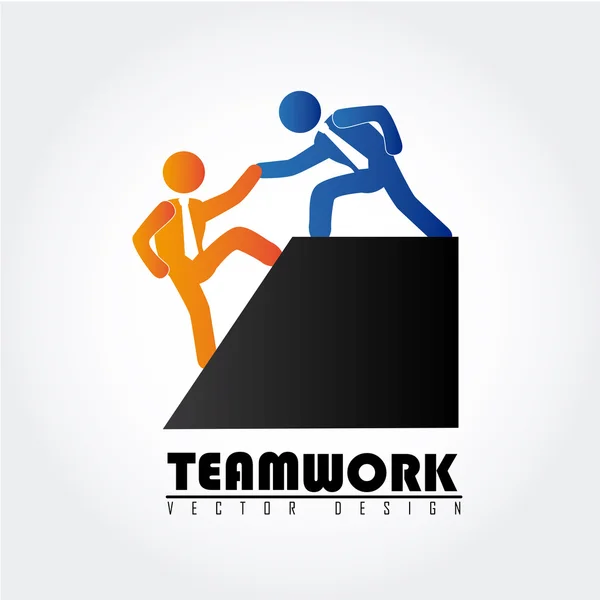 Teamwerk — Stockvector