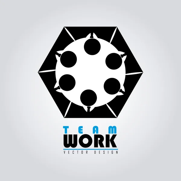 Teamwerk — Stockvector