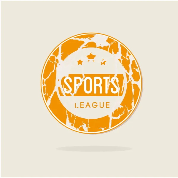 Liga deportiva — Vector de stock