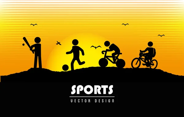 Deportes — Archivo Imágenes Vectoriales