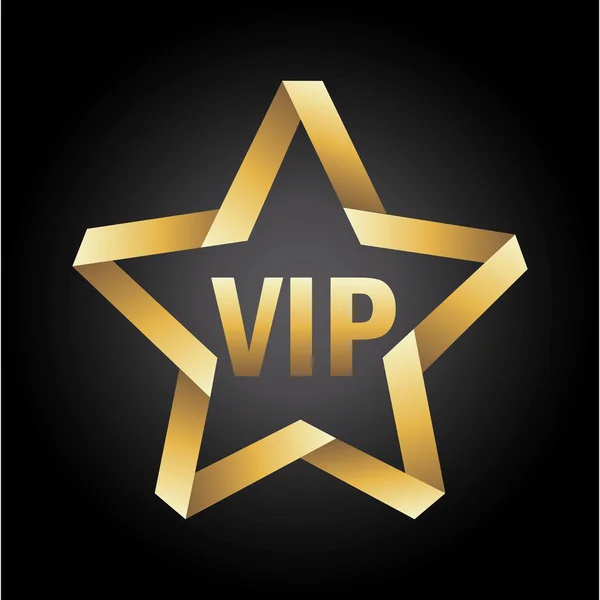 Vip-Symbol — Stockvektor