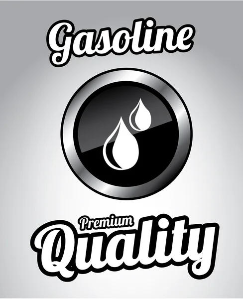 Benzine Premiumkwaliteit — Stockvector