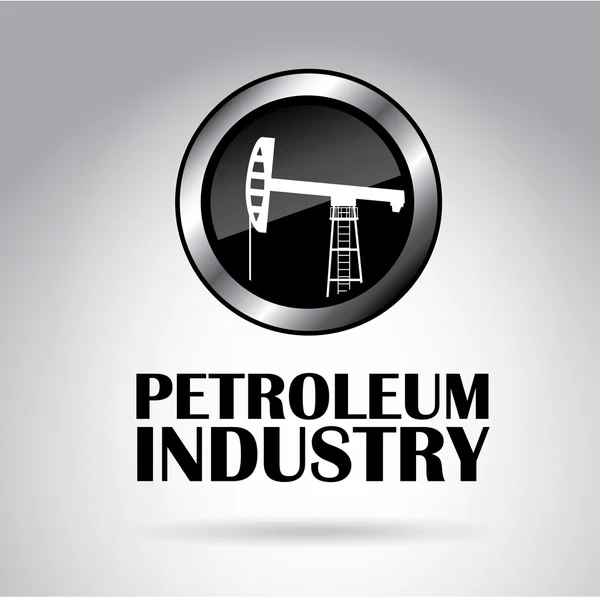 Petroleum industry — Stock Vector