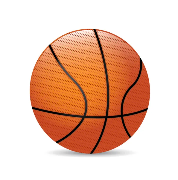 Basketball ball — Stock Vector