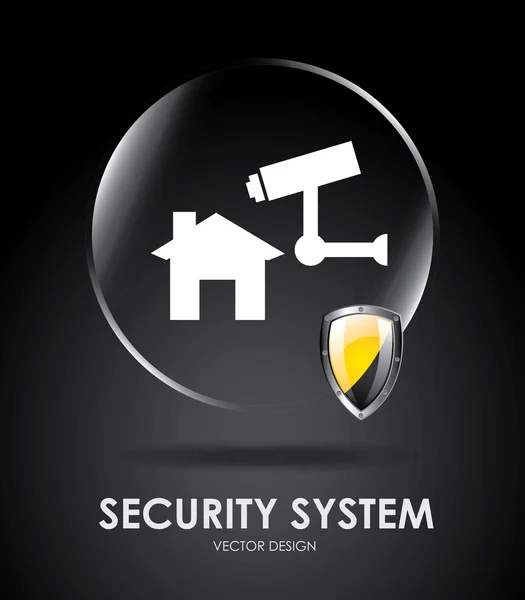 Sicherheitssystem — Stockvektor