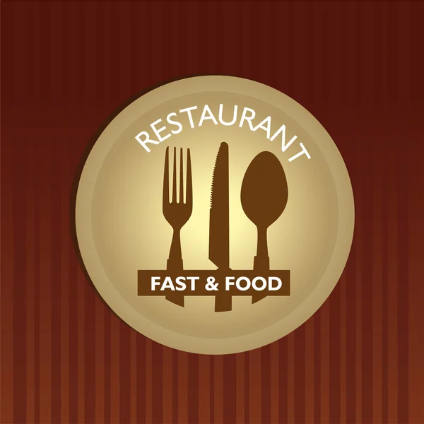 Restaurant — Stock Vector