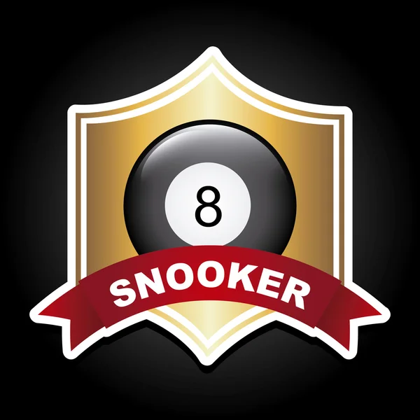 Snooker — Stock Vector