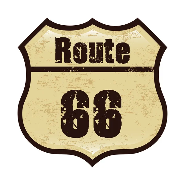 Route 66 — Stock vektor