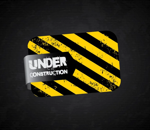 Under uppbyggnad — Stock vektor