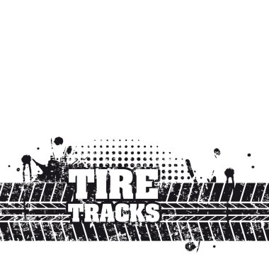 tire tracks clipart