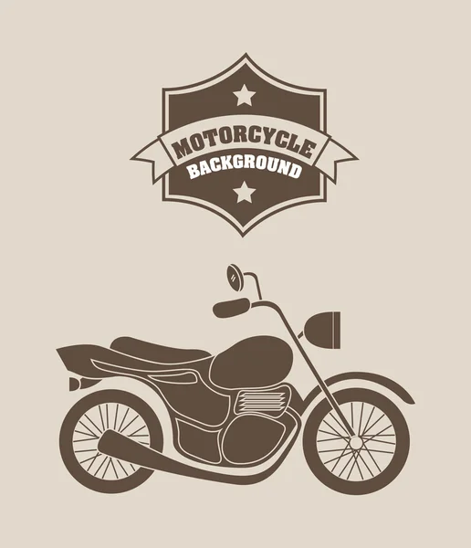 Motorrad-Hintergrund — Stockvektor