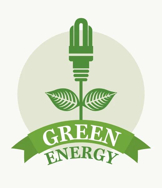 Grön energi — Stock vektor