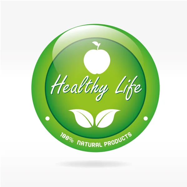 Healthy life — Stock Vector