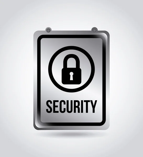 Security label — Stock Vector