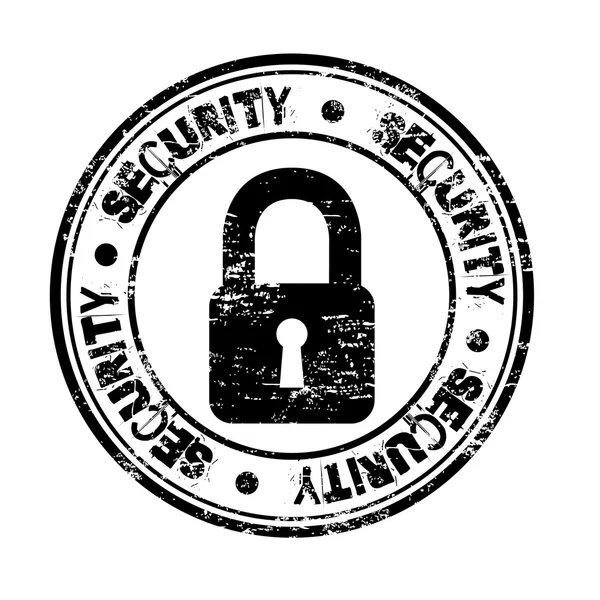 Sello de seguridad — Archivo Imágenes Vectoriales