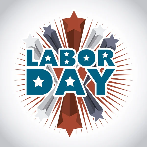 Labor day — Stock Vector