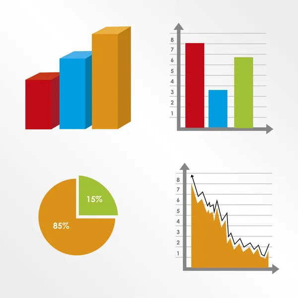 Desenho estatístico —  Vetores de Stock