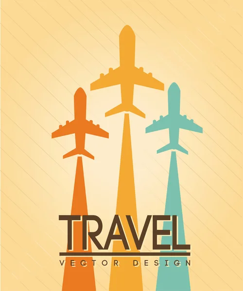 Travel design — Stock Vector