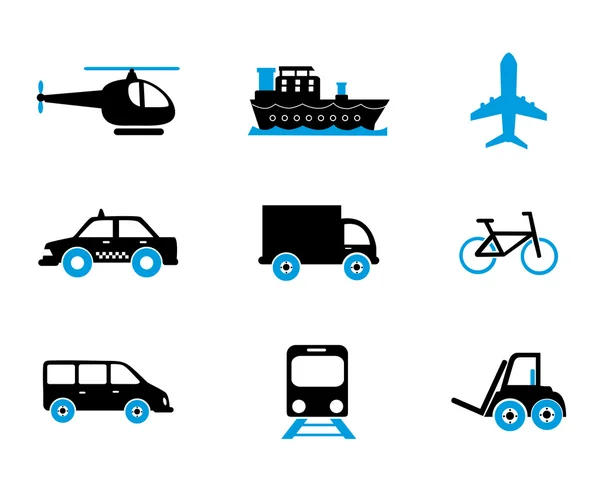 Iconos de viaje — Vector de stock