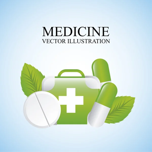 Conception de la médecine — Image vectorielle