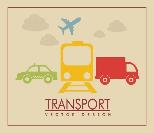 Проектирование транспорта — стоковый вектор