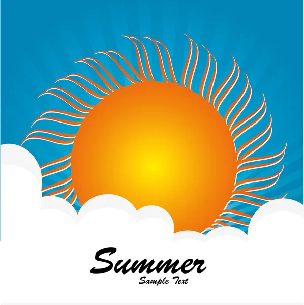 Summer design — Stock Vector