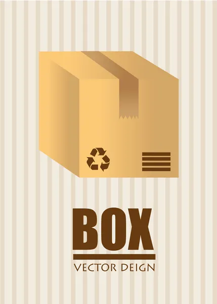 Box design — Stock Vector