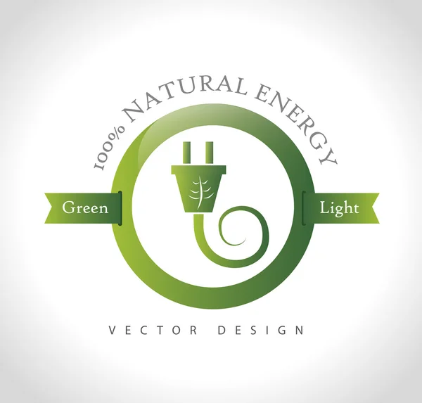 Energía natural — Vector de stock