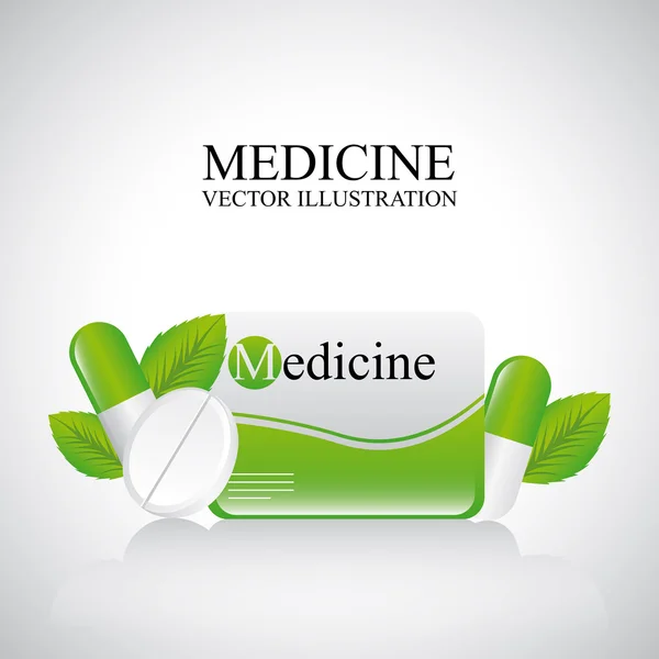 Medicine design — Stock Vector