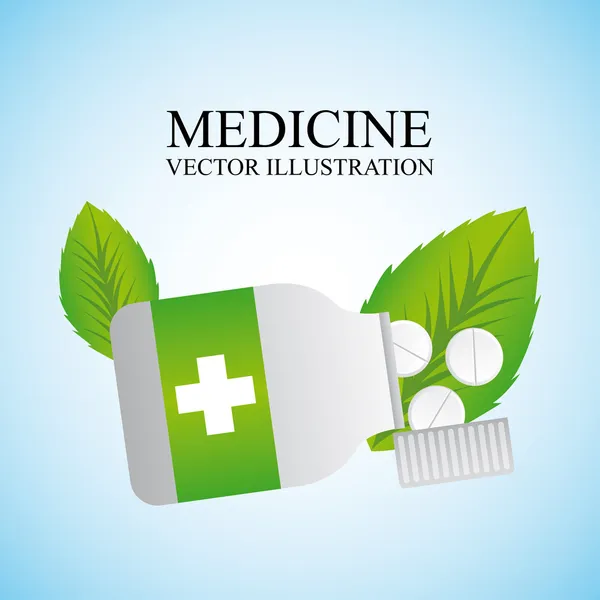 Medicine design — Stock Vector