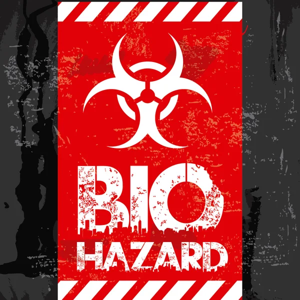 Bio hazard — Stock Vector