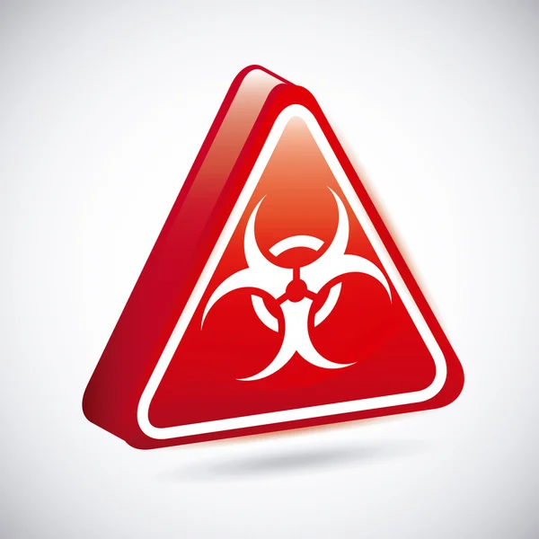 Biohazard signs — Stock Vector