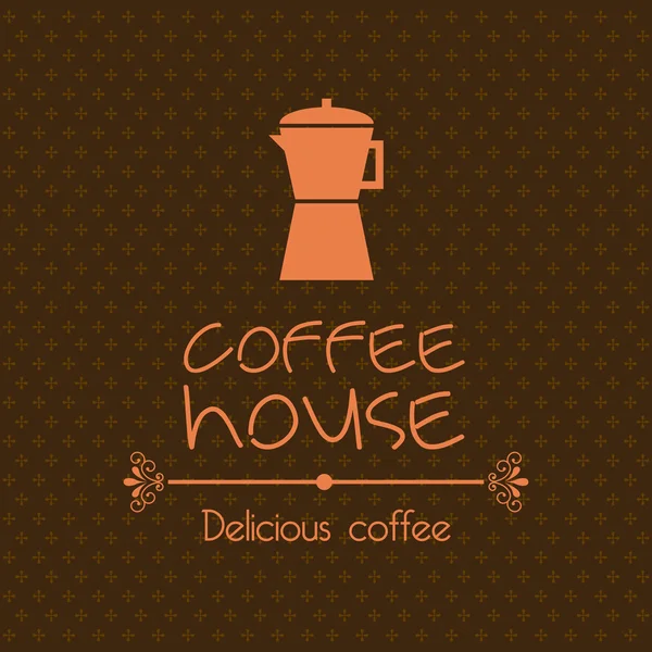 Coffee house — Stock Vector