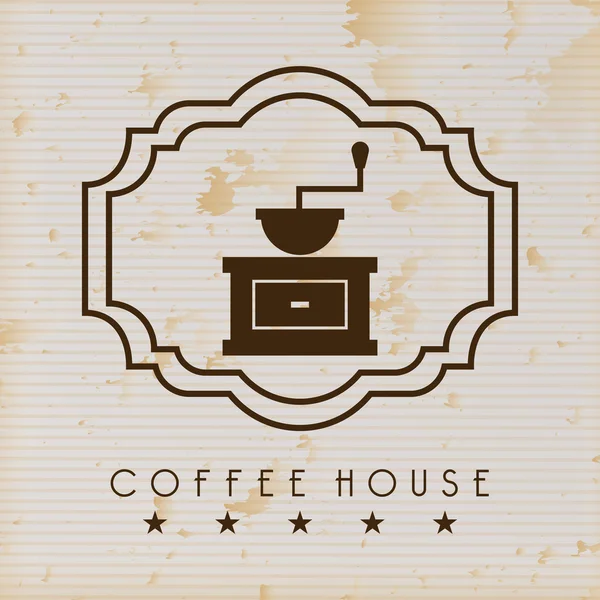 Coffee house — Stock Vector