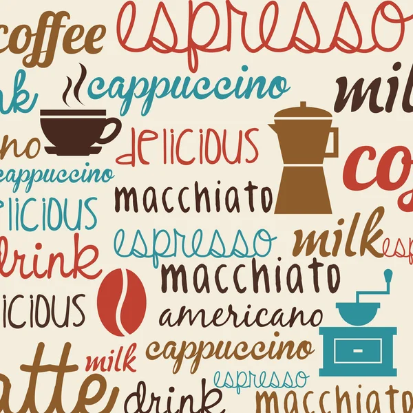 Affiche café — Image vectorielle
