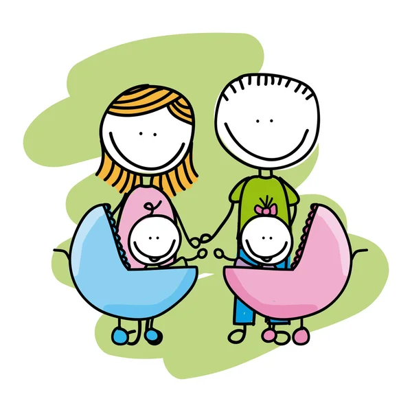 Family design — Stock Vector