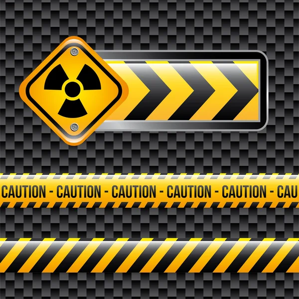 Biohazard signs — Stock Vector