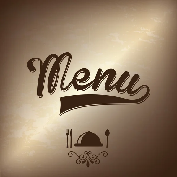 Vintage de menu — Image vectorielle